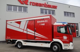 Gasilci iz PGD Steklarna Rogaška prevzeli novo logistično vozilo